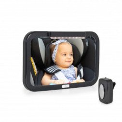 Baby Car Mirror with LED Lights