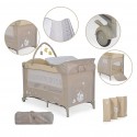 Cangaroo Travel Cot Sleepy Beige