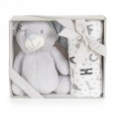 Baby blanket 90/75 cm with toy Lion