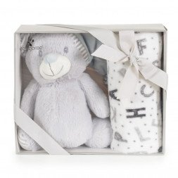 Baby blanket 90/75 cm with toy Lion