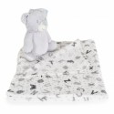 Baby blanket 90/75 cm with toy Lion