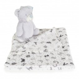 Baby blanket 90/75 cm with toy Lion
