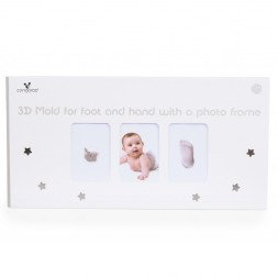 3D Mold for foot and hand with a photo frame