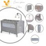Once Upon a Time  2 Layer Travel Cot, Changer and Cot Mobile