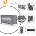 Cangaroo Travel Cot Folding cot Skyglow 1