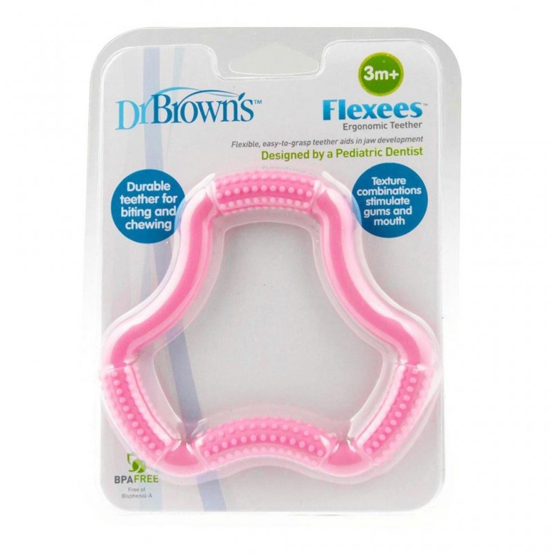 Dr. Brown's A Shaped Flexees Pink