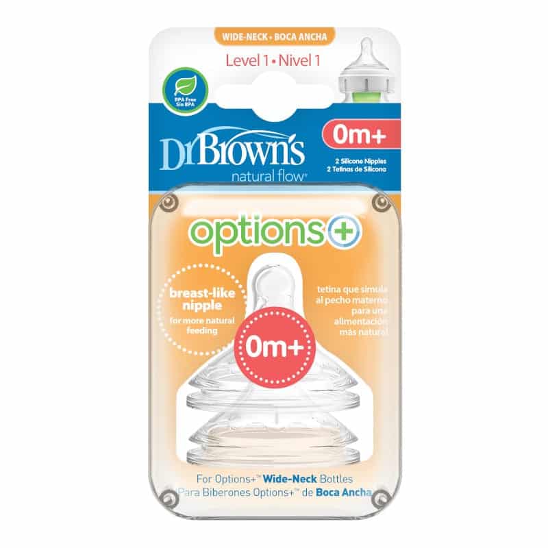 Dr Brown’s Options+ Level 1 Teats