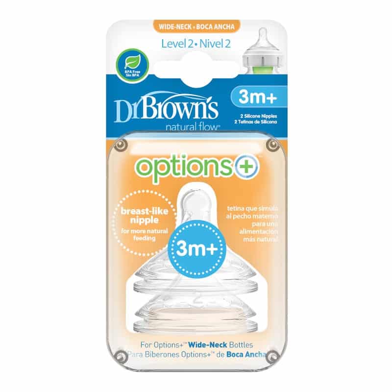 Dr Brown’s Options+ Level 2 Teats