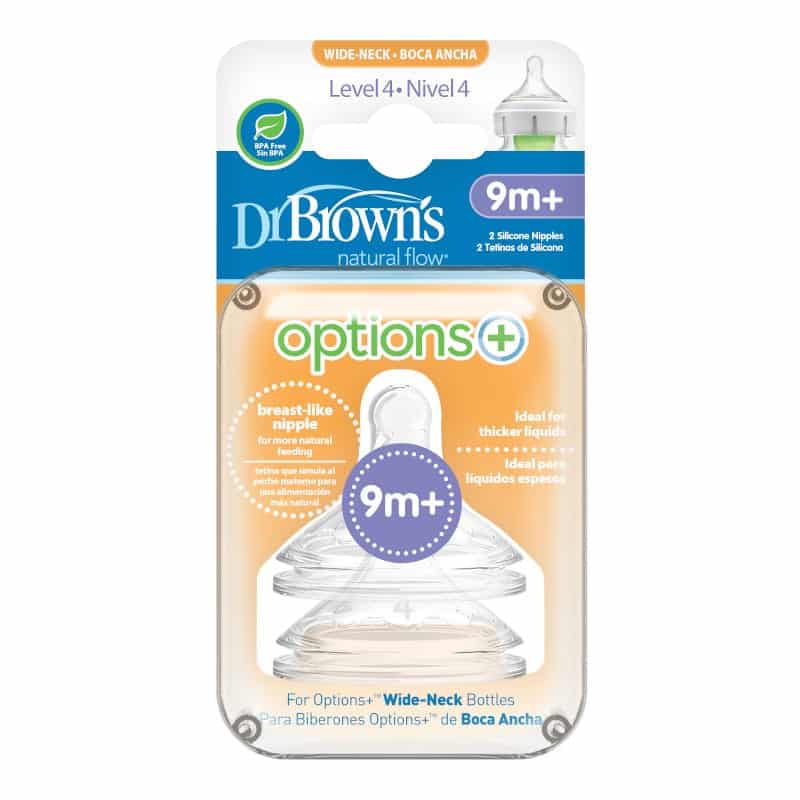 Dr Brown’s Options+ Level 4 Teats