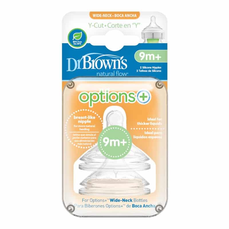 Dr Brown’s Options+ Y Cut Teats