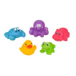 akuku Bath Toy Set (5 Piece)