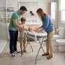 Luigi folding bathtub with legs and reducer
