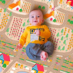 Farm-City Play Mat 120x180 cm