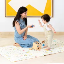 Playmat 120X180 Animals-City