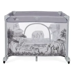 Travel Cot Square Jungle Park