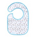 babyono terry bib velcro - I eat and I grow 3m+