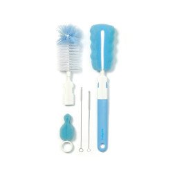 babyono Set of brushes for bottles and teats - blue