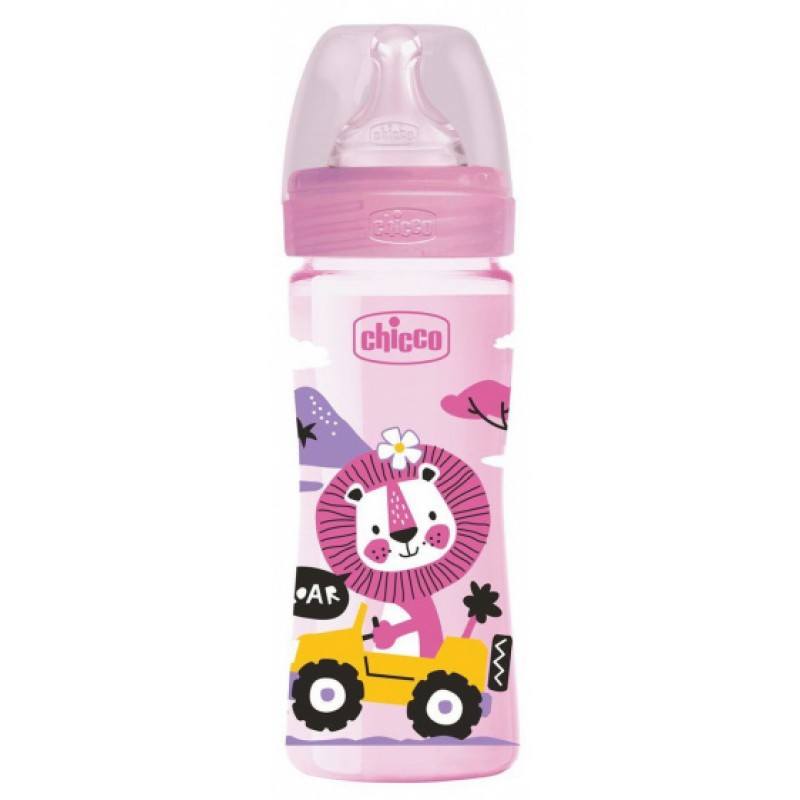 Chicco Feeding Bottle Well-Being Girl Case 250ml