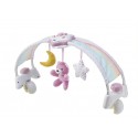  Chicco First Dreams Rainbow Sky Bed Arch Pink