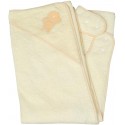Clevamama Splash and Wrap Baby Bath Towel (Cream)