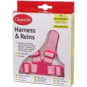 Clippasafe Harness & Reins with Anchor Straps – Pink