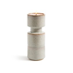 Farmhouse Candle Holders Wooden Small Pillar