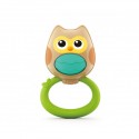 Hola Animal Orchestra Rattle - Owl Maraca 