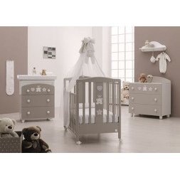 Italbaby Baby Re Choco Nursery Set