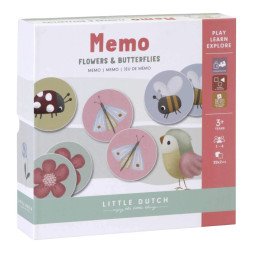 Little Dutch  Memo Flowers & Butterflies