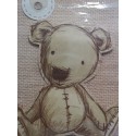 Brown Button Bear Gift Bag