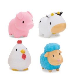 Munchkin Bath Squirters Barnyard Friends 4Pk