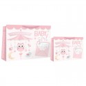 Baby shopper baby girl gift bag