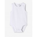 SLEEVELESS BODYSUIT – WHITE * 2 Pack