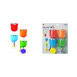 Munchkin Baby Bath Toy Cups Water Falls Bath Toy