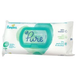 Pampers Aqua Pure Sensitive Wipes * 48
