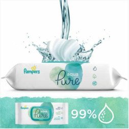 Pampers Aqua Pure Sensitive Wipes * 48