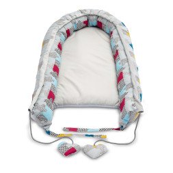 Baby Nest - 80X45 GRAY PUZZLE