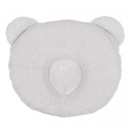 Candide Panda pillow - gray (Flat head prevention pillow)