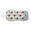 Stroller Cushion Pad Grey Puzzle
